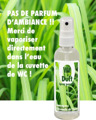 déodorant wc citronnelle